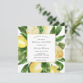 Belangrijkste drukkerij van de Bridal van de Lemon Kaart (Staand voorkant)