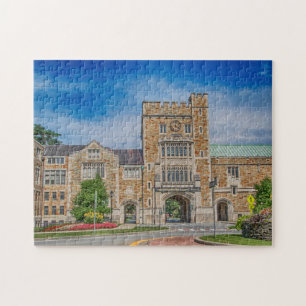 Belangrijkste ingang van het Vassar College in NY Legpuzzel