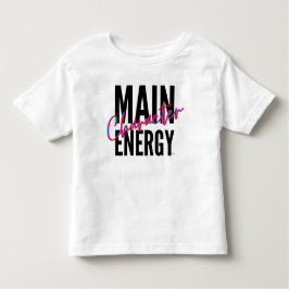 Belangrijkste karakteristieke energie kinder shirts