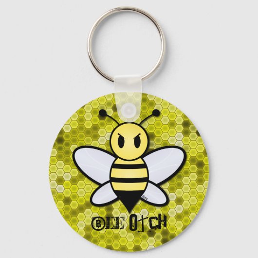 Belangrijkste ketting bijen sleutelhanger (Voorkant)