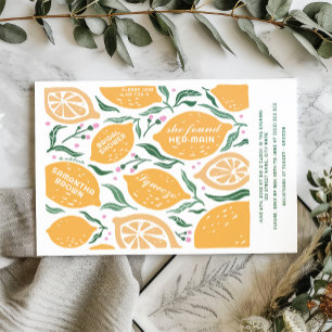 Belangrijkste knijpen Boho Chic Retro Vrijgezellen Kaart