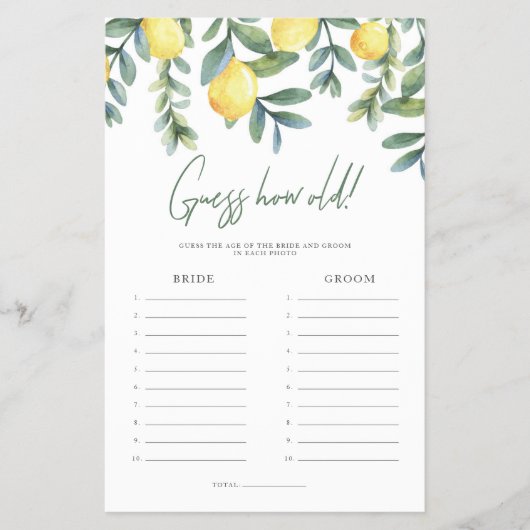 Belangrijkste knijper hoe oud de bride en het Groo Flyer (Voorkant)