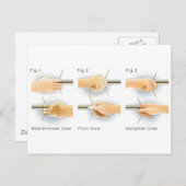 Belangrijkste methoden voor tekenbogen Kyudo Arche Briefkaart (Voorkant / Achterkant)