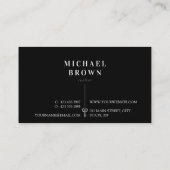 Belangrijkste reële waarde visitekaartje (Achterkant)