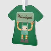 Belangrijkste robot Holiday Ornament (voorkant)