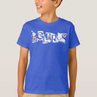 Belarus Беларусь Folk Broderie T-Shirt Haut