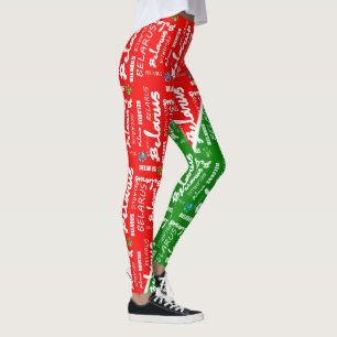 Belarus Беларусь Legging Fleur de Maïs Nationale