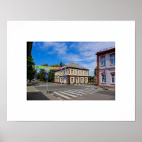 Belarus Беларусь Lepel Architectuur Poster