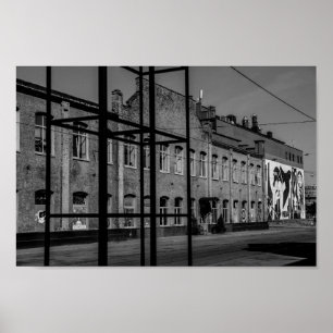 Belarus Беларусь Minsk Мінск Architectuur Poster