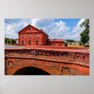 Belarus Беларусь Orsha Орша Architectuur Poster