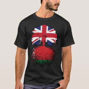 Belarus Belarusian British UK Verenigd Koninkrijk T-shirt