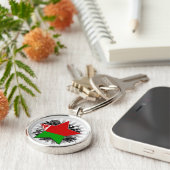 Belarus Star Sleutelhanger (Zijkant)