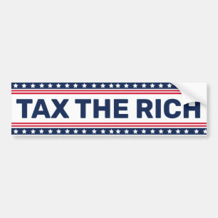 Belast De Rijken Politiek Bumpersticker