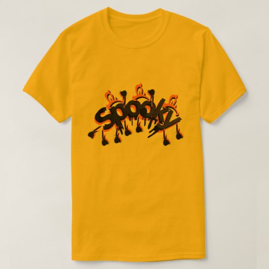 belasting spooky t-shirt (Design voorkant)