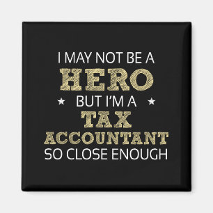 Belastingaccountant Hero Humor nieuwheid Magneet