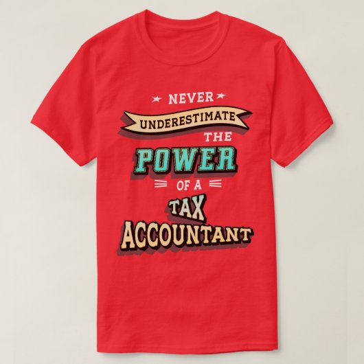 Belastingadministrateur T-shirt (Design voorkant)