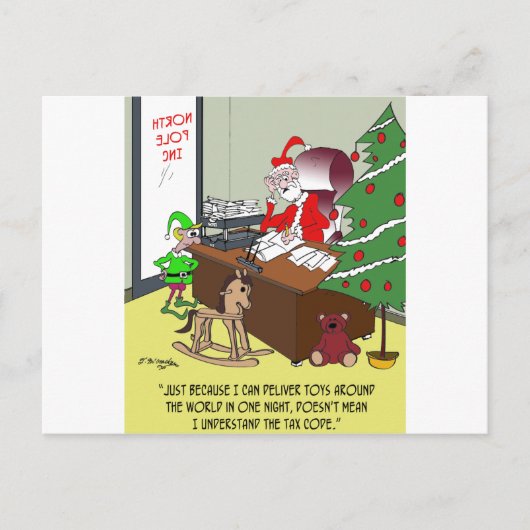 BelastingCartoon 9532 Briefkaart (Voorkant)