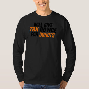 Belastingconsultant Cpa zal belastingadvies geven T-shirt