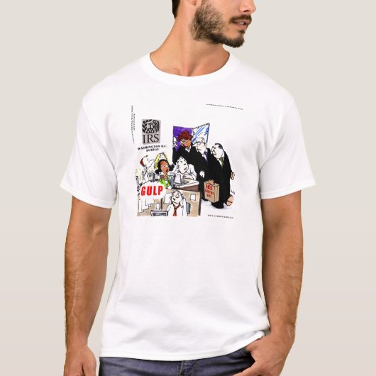 Belastingdienst Audits IRS Grappig T-shirt (Voorkant)