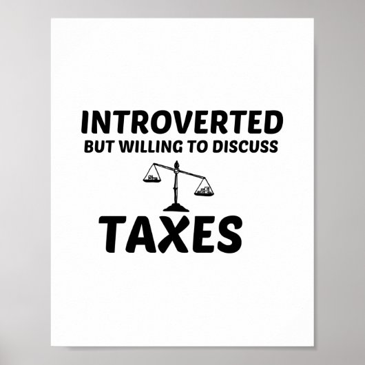 BELASTINGEN DIE ZIJN INGEVOERD, MAAR WILLEN BESPRE POSTER (Voorkant)