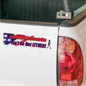 Belastingen met representatie-Bumpersticker Bumpersticker (Op Truck)