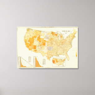 Belastingen per hoofd van de bevolking, provincies canvas afdruk