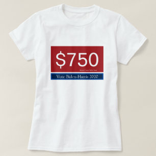 Belastingen van Trump 750 Stemming: 20 maart 2020 T-shirt