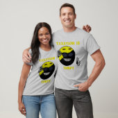 Belastingheffing is het Man van de diefstal-ancap T-shirt (Unisex)
