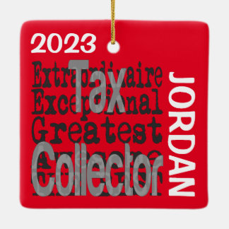 Belastinginzamelaar Extraordinaire DOUANE Keramisch Ornament