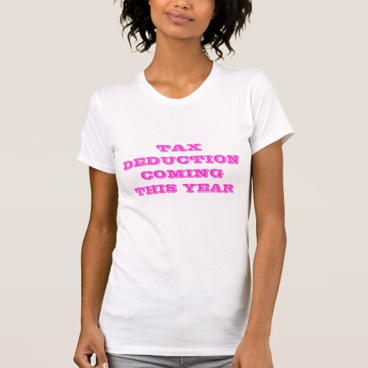 BELASTINGVERMINDERING VANAF DIT JAAR SHIRT VAN DE (Voorkant)