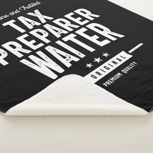 Belastingvoorbereider functie Titel Cadeaubon Sherpa Deken (3/4)