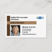 belastingvoorbereiding visitekaartje (Voorkant)