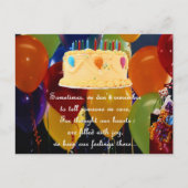 BELATED BIRTHDAY BRIEFKAART (Voorkant)