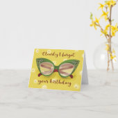 Belated Birthday Card Kaart (Gele Bloem)