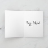 Belated Birthday Kaart (Binnen)