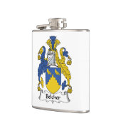 Belcher Family Crest Heupfles (Links)