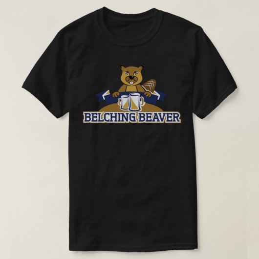 Belching Beaver Brewery Logo 11 Classic T-Shirt (Design devant)