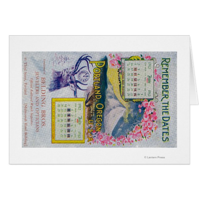 Belding Bros. Advertisatie van juwelen (Voorkant Horizontaal)