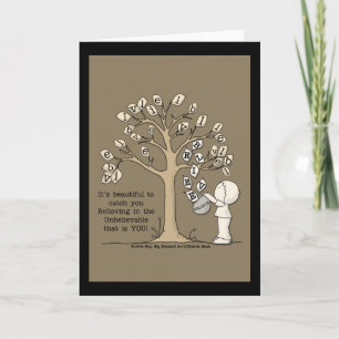 Be'LEAVES'- Vangend Bladeren Kaart