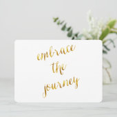 Beleef de Folie van de Reizen van de Goudfaux van (Staand voorkant)