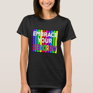 Beleef je waanzin t-shirt