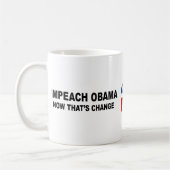 Beleef Obama - nu dat verandert Koffiemok (Links)