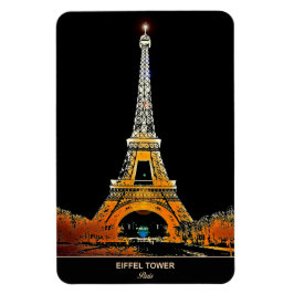 Beleef Parijs van bovenaf: Eiffeltoren flexibel Magneet