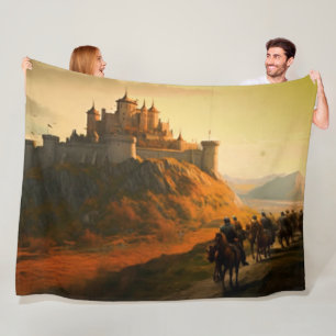 BELEG VAN KASTEEL FLEECE DEKEN