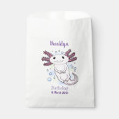 Belegend pink axolotl bedankzakje (Voorkant)