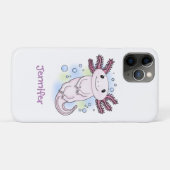 Belegend pink axolotl Case-Mate iPhone case (Achterkant (horizontaal))