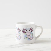 Belegend pink axolotl espresso kop (Rechts)