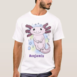Belegend pink axolotl t-shirt