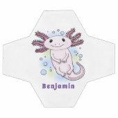 Belegend pink axolotl voetbal (Enkel)