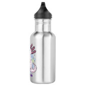 Belegend pink axolotl waterfles  (Rechts)